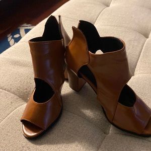 Brown heels